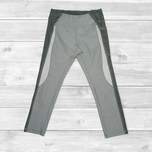 X By Gottex‎ Gray Women's Activewear Capri Leggings Small
